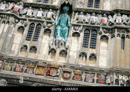 La cattedrale di Canterbury chiesa festival eventi pregare storia cerimonia lettura guidata intronizzazione turismo destination travel landmark Foto Stock