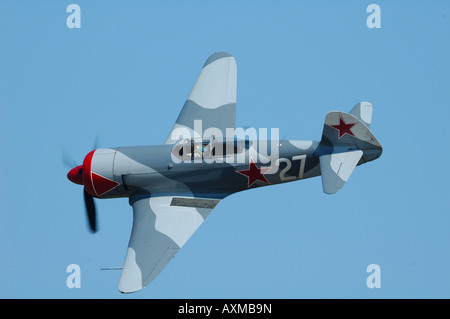 Commemorative Airshow francese a Haguenau circa il sessantesimo liberazione della Francia da parte dell'esercito americano nel 1945 nella regione Alsace Foto Stock