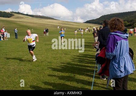 Butser Hill Challenge 2006 Foto Stock