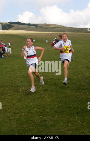 Butser Hill Challenge 2006 Foto Stock