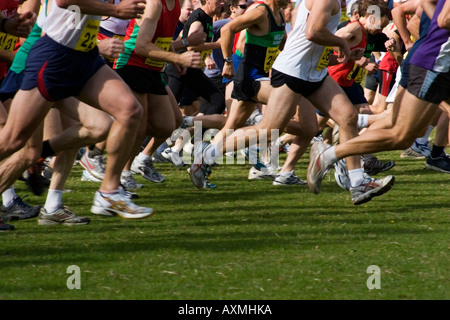 Butser Hill Challenge 2006 Foto Stock