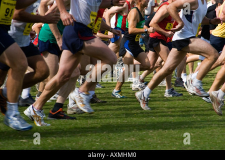 Butser Hill Challenge 2006 Foto Stock