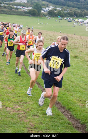 Butser Hill Challenge 2006 Foto Stock