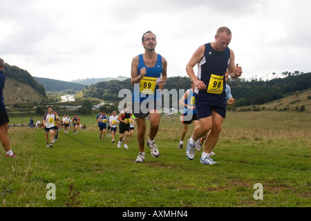 Butser Hill Challenge 2006 Foto Stock