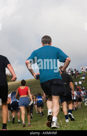 Butser Hill Challenge 2006 Foto Stock