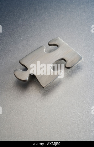Metallica di Jigsaw Puzzle pezzo Foto Stock
