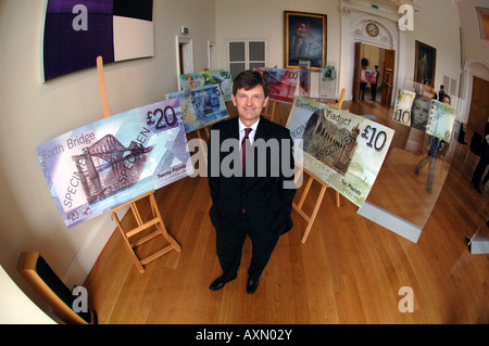 BANK OF SCOTLAND rilascia una nuova serie di banconote Foto Stock