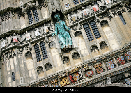 La cattedrale di Canterbury chiesa festival eventi pregare storia cerimonia lettura guidata intronizzazione turismo destination travel landmark Foto Stock