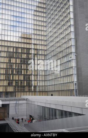 Bibliotheque Nationale de France, Fr. Mitterrand Library, Parigi, Francia Foto Stock