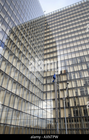 Bibliotheque Nationale de France, Fr. Mitterrand Library, Parigi, Francia Foto Stock