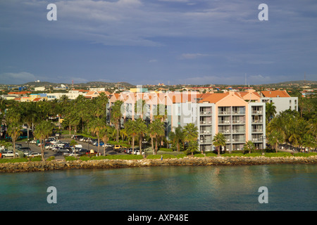 Hotel di Oranjestad Aruba Caraibi Foto Stock
