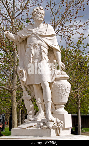 Hannibal Barkas (247 BC -183 BC) Cartagine generale cartaginese Seconda Guerra Punica Italia 218-203 BC Sébastien Slodtz (francese, 1655-1726) Foto Stock