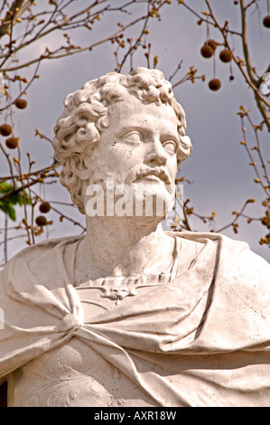 Hannibal Barkas (247 BC -183 BC) Cartagine generale cartaginese Seconda Guerra Punica Italia 218-203 BC Sébastien Slodtz (francese, 1655-1726) Foto Stock