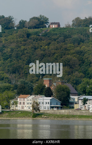 Rankin house Underground Railroad Ripley fiume Ohio Foto Stock