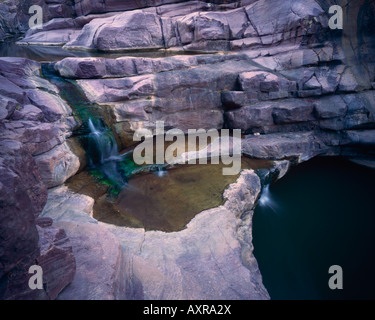 Cascate lungo christopher creek lungo mogollon rim in Arizona Foto Stock