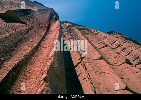 Formazioni di pietra in Talampaya, Argentina Foto Stock