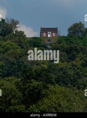 Rankin house Underground Railroad Ripley ohio Foto Stock