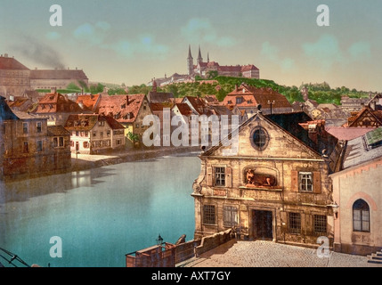 Michaelsberg, Bamberg, Baviera, Germania Foto Stock