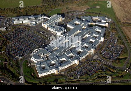 Edinburgh Bio trimestre EBQ a poco la Francia in Edinburgh compresa la Edinburgh Royal Infirmary Hospital Foto Stock