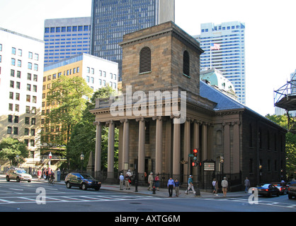 Re della Cappella e Re della cappella di massa di seppellimento, Boston, MA. Foto Stock