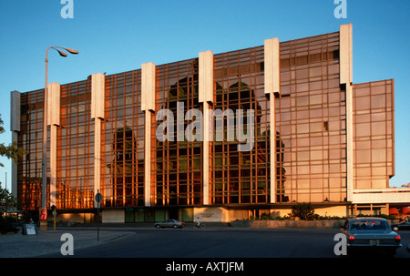 Berlino. Palast der Republik, circa 1990. Fotografia storica Foto Stock