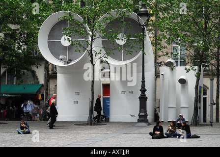 Centro Pompidou di Parigi Francia - Europa Francia Foto Stock