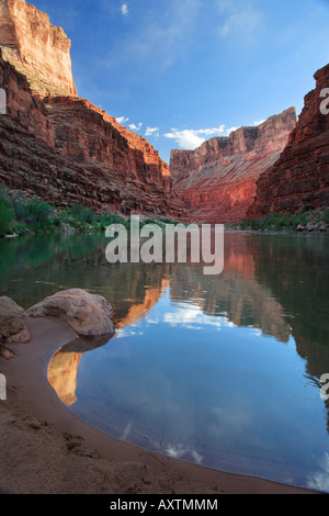 Fiume Colorado in Canyon Nord Foto Stock