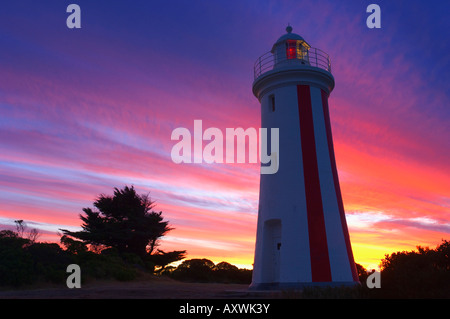 Mersey Bluff faro, Devonport, Tasmania, Australia Pacific Foto Stock