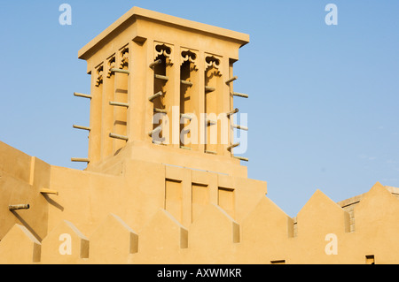 Torri del vento, Madinat Jumeirah Hotel, Dubai, Medio Oriente Foto Stock