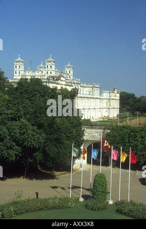 La Jai Vilas Palace a Gwalior, Madhya Pradesh, India Foto Stock