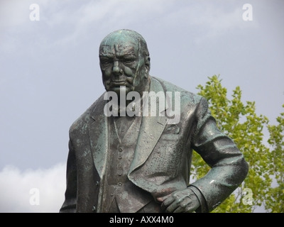 Sir Winston Churchill Foto Stock