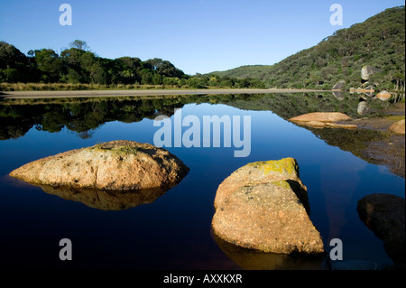 Fiume fiume di marea, Wilsons Promontory, Victoria, Australia Foto Stock