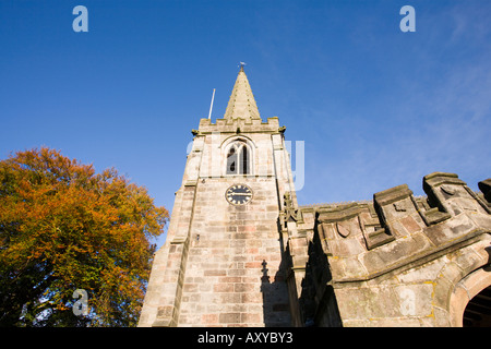 St Michaels chiesa nel distretto di Peak Derbyshire Foto Stock