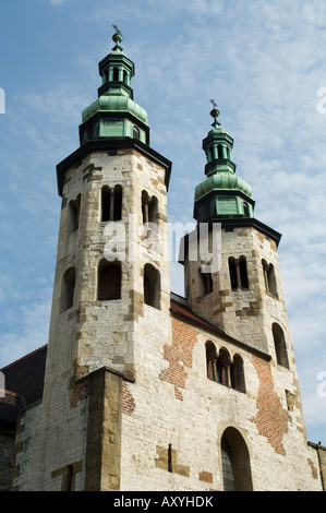 Sant'Andrea Chiesa, Grodzka Street, Cracovia (Cracovia), UNESCO sito Hertitage, Polonia, Europa Foto Stock