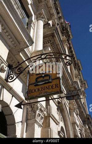 Book Store nel quartiere storico, Oamaru, Isola del Sud, Nuova Zelanda Foto Stock