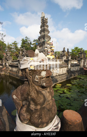 Pura Jagatnatha, statua, Bali Foto Stock