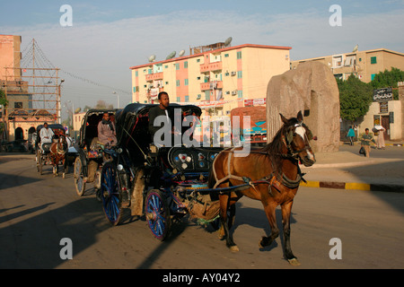 Scena di strada, Egitto Foto Stock