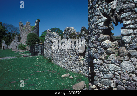 Tower Lodge Penric castello vicino a Swansea Wales UK HOMER SYKES Foto Stock