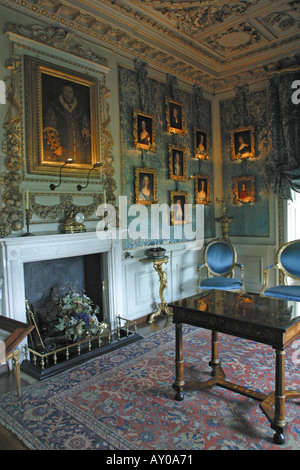 Interno castello di Warwick Foto Stock