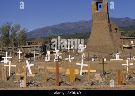 Pueblo di Taos Foto Stock