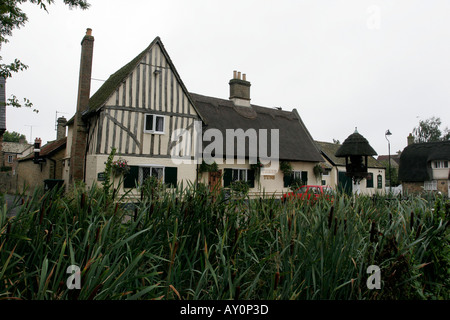 La struttura di legno edificio in Fen Drayton Cambridgeshire Foto Stock