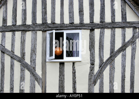 La struttura di legno edificio in Fen Drayton Cambridgeshire Foto Stock
