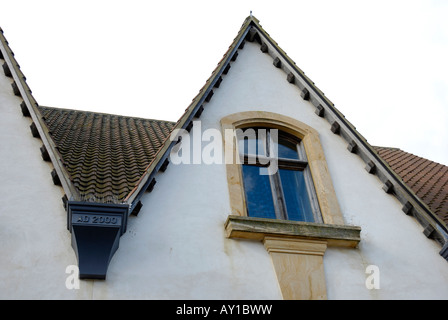 La nuova città di Poundbury nella periferia di Dorchester Dorset Foto Stock