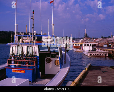 A nord del porto di rustico di Prince Edward Island in Canada Foto Stock