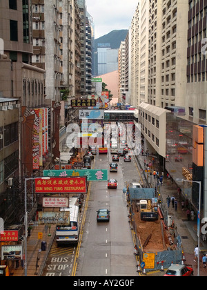 Kowloon dello shopping vicino a Hong Kong Foto Stock