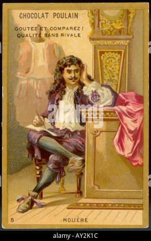 Jean Baptiste Moliere Foto Stock