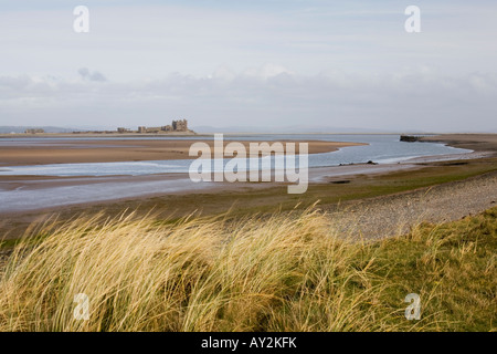 Il castello di Piel da Walney isola vicino a Barrow in Furness South Cumbria Foto Stock