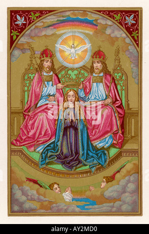 Maria Regina del cielo Foto Stock