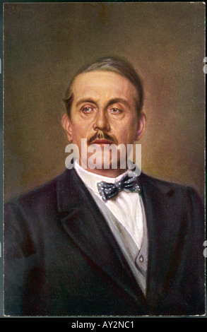 Giacomo Puccini cartolina Foto Stock