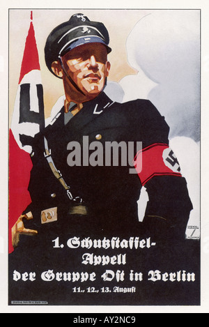 Propaganda nazista Foto Stock